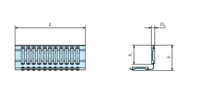 Double Row Angle Type Flat Roller Cage FTW10095A FTW10070VA FTW200150A FTW200120VA