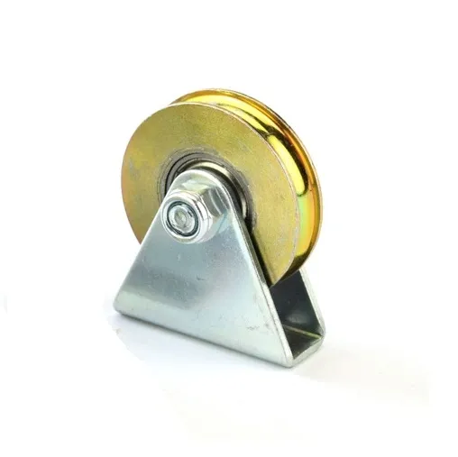 Sliding Gate Wheel Roller with Internal Support /Caster Wheel/ Single Bearing Door Pulley Y/U/V Groove Full Support Door Track Roller