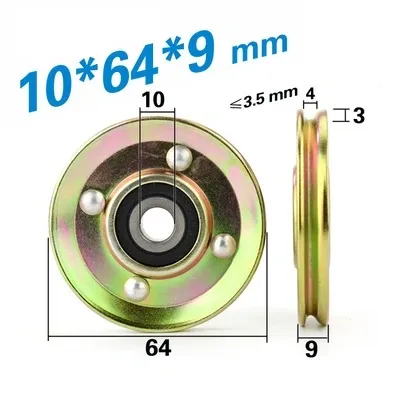 12x50x30 mm Non-standard Wire Rope Pulley Bearings / Plastic Sliding Door Roller /Nylon Pulley Bearing