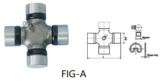 Universal Joints With 4 Grooved /Plain Round Bearings(ST1538 ST1539 ST1540 ST1638 ST1639 ST1640 ST1940 ST1948 SPL140-1X SPL170-1X SPL250-1X SPL70-1X SPL90-1X)