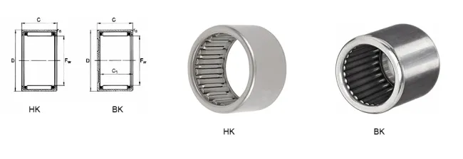 Drawn Cup Needle Roller Bearings(HK1012 HK1015 HK1210 HK1212 HK1312 HK1412 HK1512 HK1516 HK1612 HK1616 HK1712 HK1812)