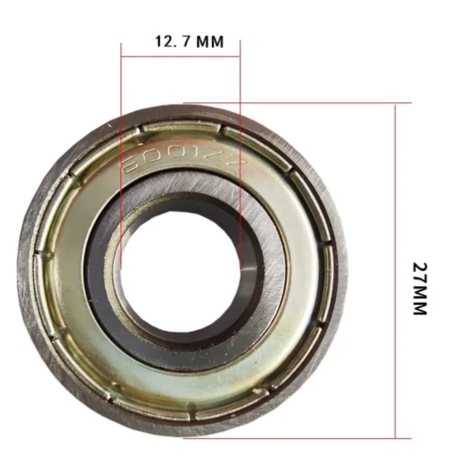R6 3/8x7/8x9/32"/ 9.525x22.225x7.142mm 608 8x22x7mm 9x22x7mm Front Caster Wheelchair Bearings ,Front Fork & Rear Wheelchair Bearings For Medical Equipment