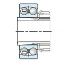 70*150*51mm 2314 Bearing Self-Aligning Ball Bearing 2314C3 NSK INA