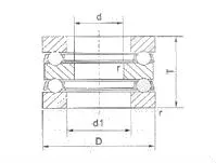 F-4346.04.ZARI Thrust Bearing for Heidelberg Printer/ Printing Machine Bearings