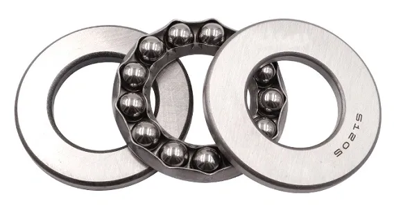 Single Direction 51 Series Thrust Ball Bearings(51111 51112 51113 51114 51115 51116 51117 51118 51120 51122 51200)