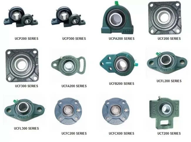 UCT2 Series Pillow Block Bearings(UCT201 UCT202 UCT203 UCT204 UCT205 UCT206 UCT207 UCT208 UCT209 UCT210)