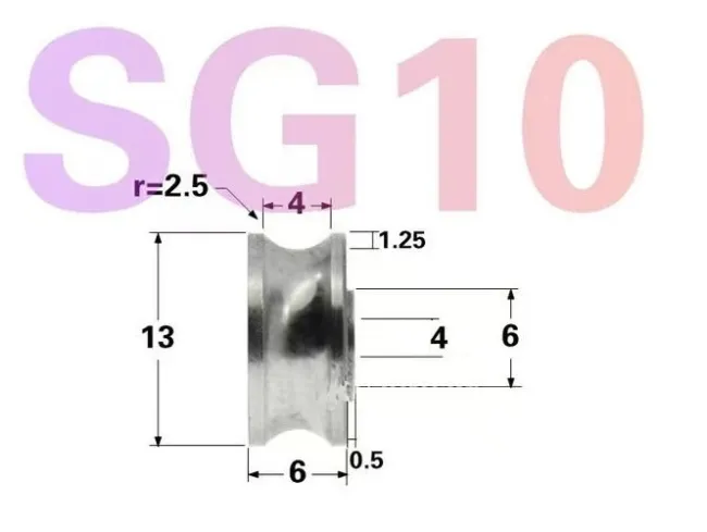 SG15 Track Roller Bearings With Bolt