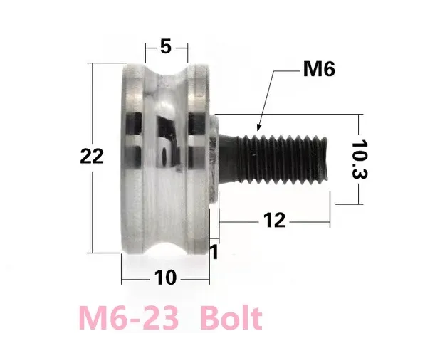 SG15 Track Roller Bearings With Bolt
