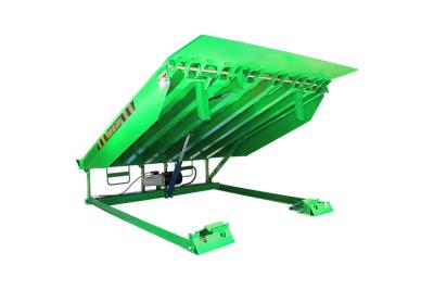 China Industrial Truck Dock Leveler Hydraulic Leveler Push-button Operating for sale