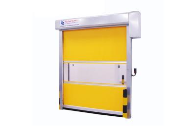 China English Man-Machine Interface Industrial High Speed Door With Shoulder Protection for sale