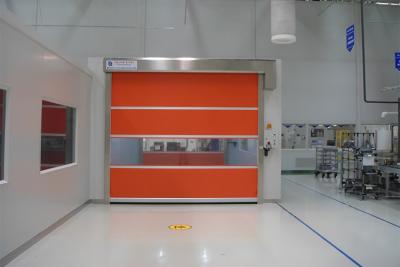 China Colorful Quick Interior High Speed Shutter Door With Wind - Bar for sale