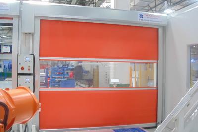 China High Fabric Curtain High Speed Roll Up Door Insulated Garage Doors for sale