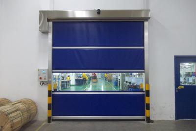 China Industrial PVC High Speed Shutter Door Galvanized Steel Frame Garage Shutter Doors for sale