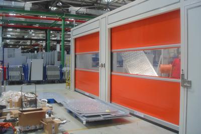 China Galvanized Steel High Speed Interior Roll Up Doors With Sensor for sale