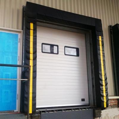 China Economic Industrial Loading Dock Seals And Shelters With Yellow Stripes for sale