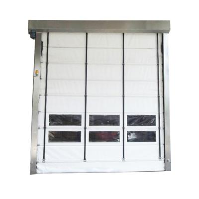 中国 外部ポリ塩化ビニールの折れ戸、倉庫のための高速シャッター ドア 販売のため