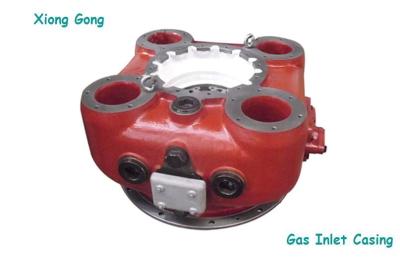 China ABB VTR Turbocharger Housing Gas Inlet Casing Axial Four Hole for sale