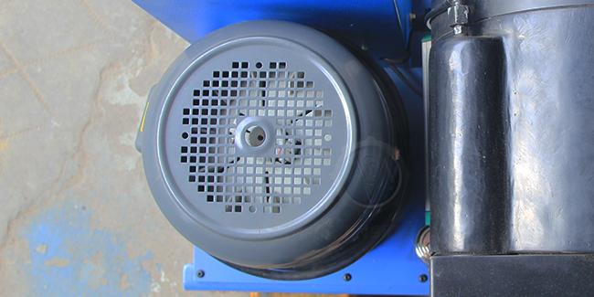 Complete hose crimping machine setup