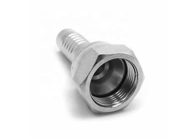 China Carbon Steel Hydraulic Pipe Fitting Straight JIC Female 74 Cone Seat for sale