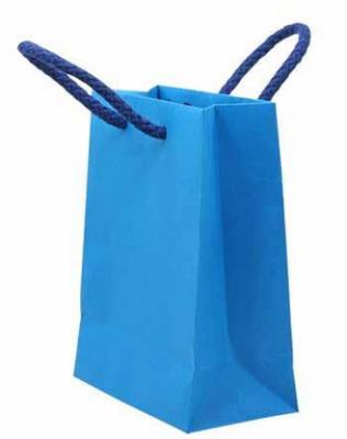 China Recycle Glossy Laminated Paper Shopping Bags for sale