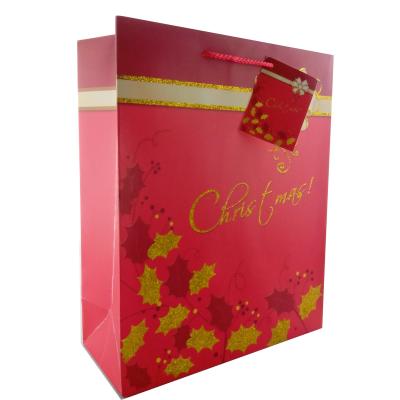 China Christmas Paper Gift Bags Most Popular in UK for sale