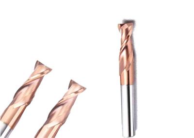 China 2 Flute CNC End Mill / Foam Glass Cutting End Mill AlTiN or TiSiN Coating for sale