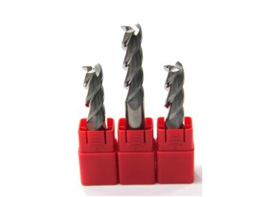 China 3 Blade Aluminum End Mills / 1 Inch 2 Inch Diameter End Mill Cutters for sale