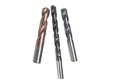 China High Speed Tungsten Carbide Drill Bits / 6mm 7mm 8mm Carbide Drill Bit for sale