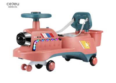 China Babygo Upgrade Audio Visual Twist Car Children Rollerblading Widened Caster for sale