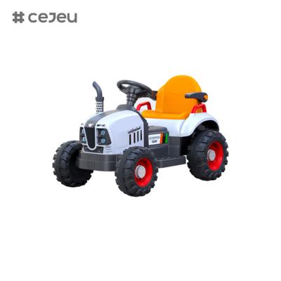 China GJ-6V4.5AH Plastic Ride On Tractor/Music/Early education/Light for sale
