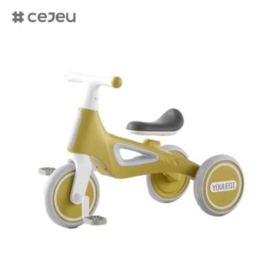 Chine CJ-A066, avec lumières/musique, tricycle pour enfants, rose/vert/jaune, trois couleurs, un beau cadeau pour les garçons et les filles à vendre