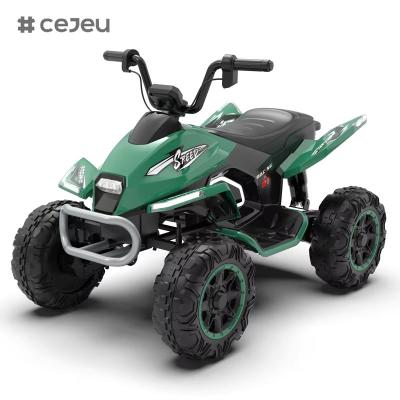 China CJ-YB-718 Baby Toys Children Driving Electric Vehicle Kids Electric Car 4 Wheels ATV 24V Battery Powered Ride on Car for 1-6 Years Old for sale