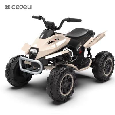 China CJ-YB-718 Baby Toys Children Driving Electric Vehicle Kids Electric Car 4 Wheels ATV 24V Battery Powered Ride on Car for 1-6 Years Old for sale