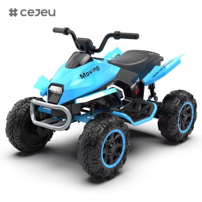China CJ-YB-718 Baby Toys Children Driving Electric Vehicle Kids Electric Car 4 Wheels ATV 24V Battery Powered Ride on Car for 1-6 Years Old for sale