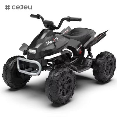 China CJ-YB-718 Baby Toys Children Driving Electric Vehicle Kids Electric Car 4 Wheels ATV 24V Battery Powered Ride on Car for 1-6 Years Old for sale