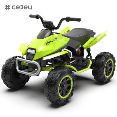 China CJ-YB-718 Baby Toys Children Driving Electric Vehicle Kids Electric Car 4 Wheels ATV 24V Battery Powered Ride on Car for 1-6 Years Old for sale