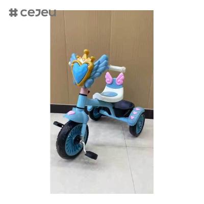 中国 CJ-QK-703 幼稚園向け 2~4歳児用 子供用ベビー用プラスチック製歩行器三輪車 販売のため