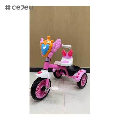 中国 CJ-QK-703 幼稚園向け 2~4歳児用 子供用ベビー用プラスチック製歩行器三輪車 販売のため