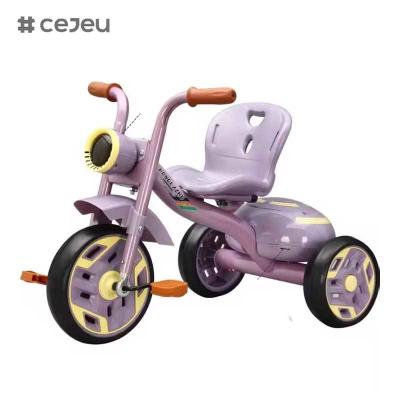 China CJ-HLZ-1753 2025 China's Hot Sale 3-Wheel Baby Tricycle for Ride-On Style for 3-6 Year Old Children for sale