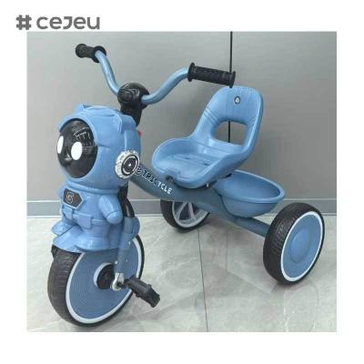 China CJ-BDW-607  2025 Hot Sale Custom Toddler Tricycle Kids 3 Wheel Music Ride Car Toys 2-4 Years Wholesale Kids Trikes Children for sale