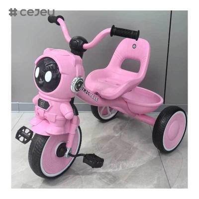 China CJ-BDW-607  2025 Hot Sale Custom Toddler Tricycle Kids 3 Wheel Music Ride Car Toys 2-4 Years Wholesale Kids Trikes Children for sale