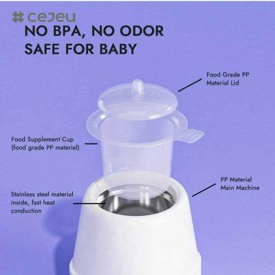 China CJ-FHC-BN- 231002 8-Function Smart Electric Digital Portable Breast Milk Warmer Baby Formula Powder Dispenser Bottle Sterilizer for Newborn Care for sale