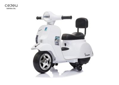 China EN62115 Mini Vespa Scooter 6V 3KM/HR Mp3 Play For 5 Year Olds for sale