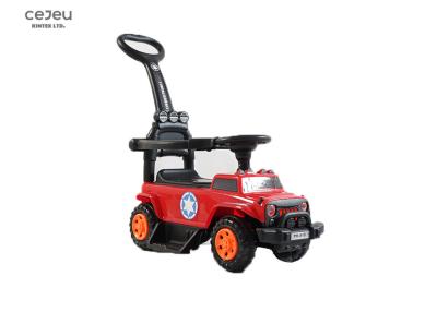 China 4 Wheel Musical Red Push Along Car With Handle 99*42*85CM 4.6KG for sale