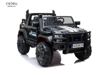 중국 8세 2.4G RC용 LED 블루 키즈 전기 UTV 블랙 Mp3 UTV 판매용