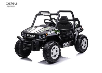 China Pink Kids Electric UTV Dual Drive Kid Size Music And Horn Sound for sale