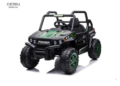 China Pink Kids Electric UTV Dual Drive Kid Size Music And Horn Sound for sale