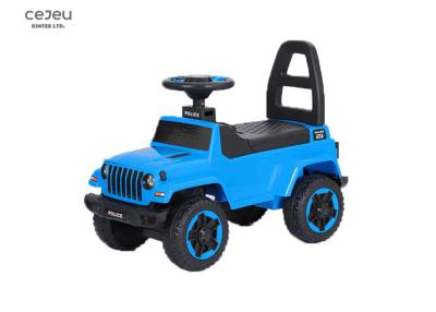 China Blue Jeep Head Foot To Floor Ride On Car 6V4AH Plastic 5.2kg for sale