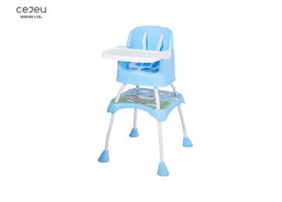 China EN14988 PU Cover Foldable Feeding Chair For 6 Months for sale