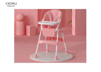 China 117*44*54CM Easy Storage Baby Feeding High Chair PU Seat 16KG for sale